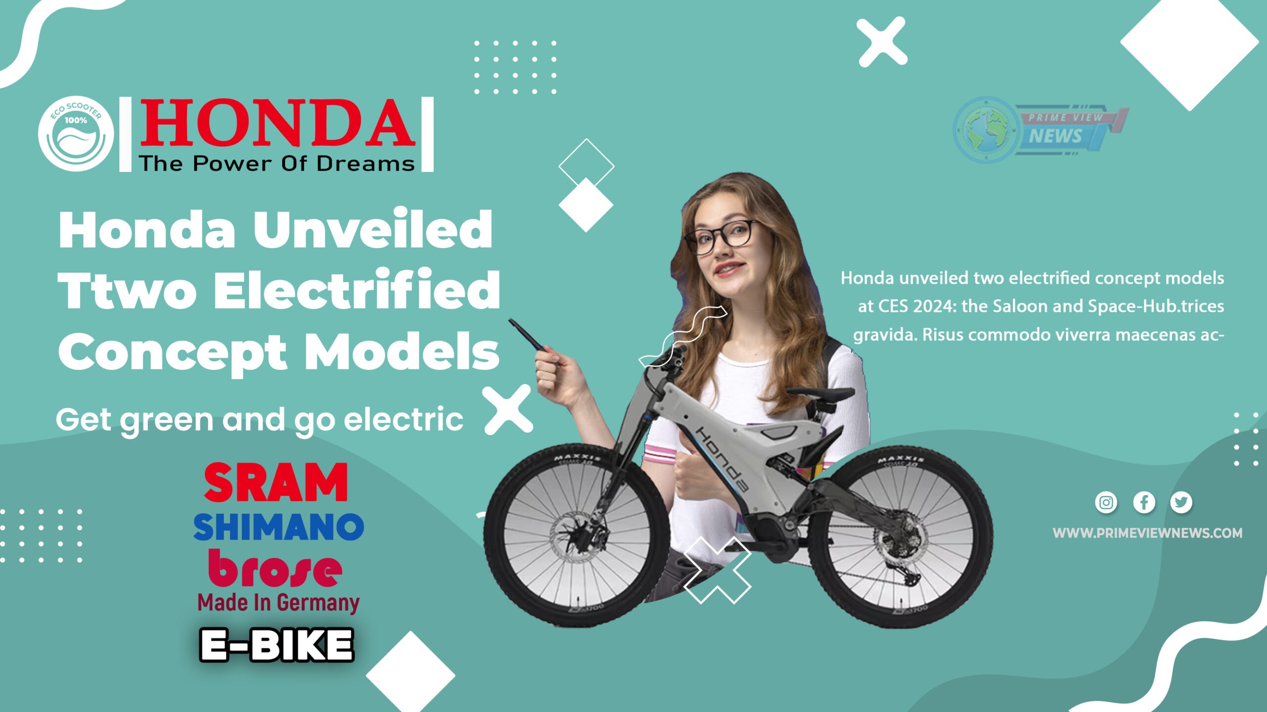 Honda First Electric Bicycle 2024: