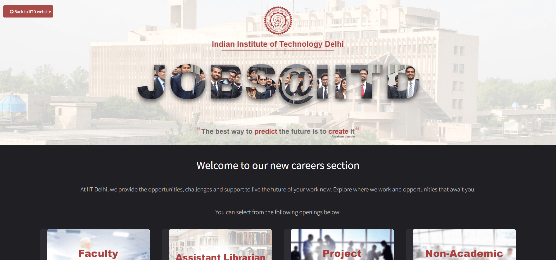 IIT DELHI RECRUITMENT 2024 