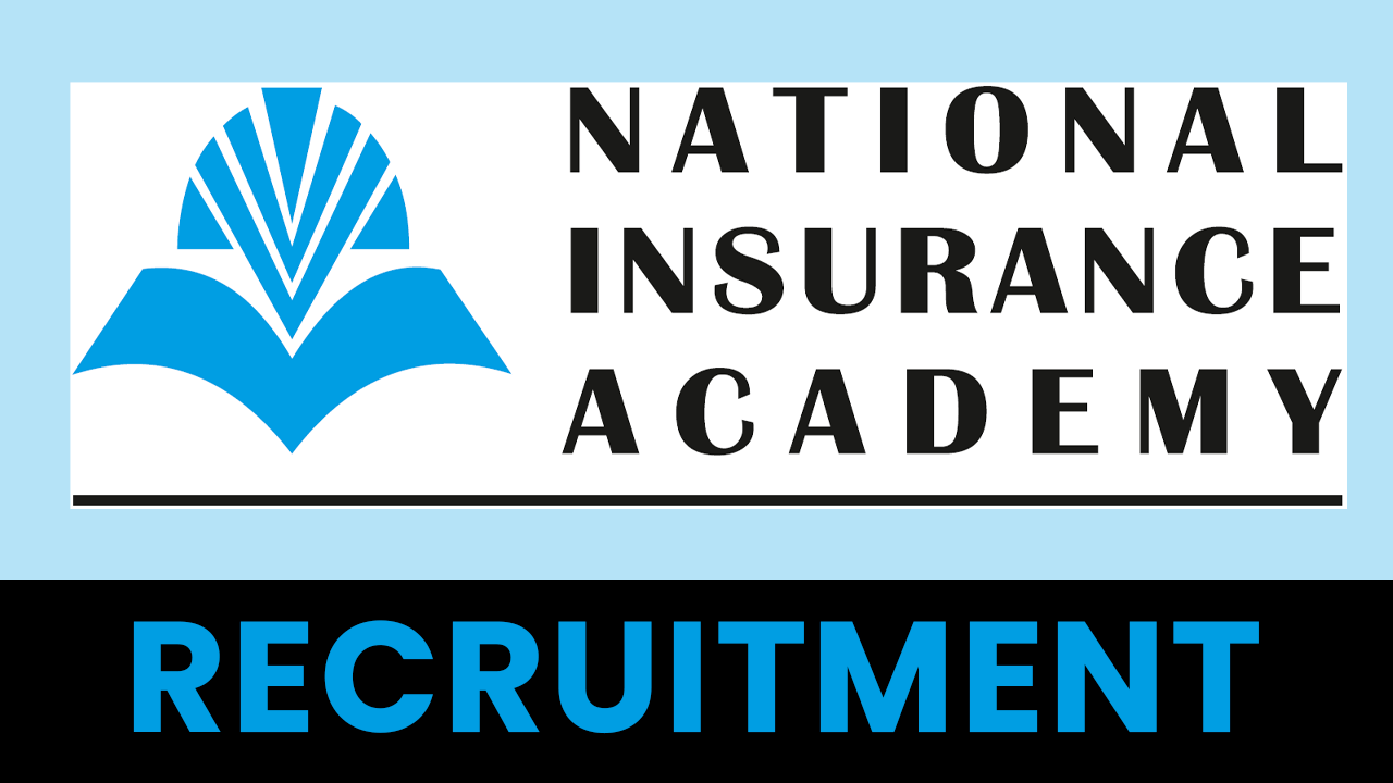 NATIONAL INSURANCE ACADEMY RECRUITMENT 2024