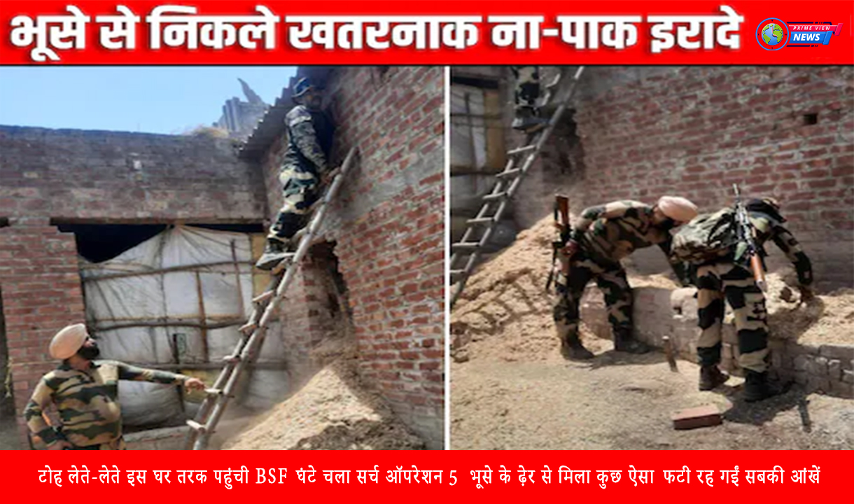 BSF का 5 घंटे का सर्च ऑपरेशन: