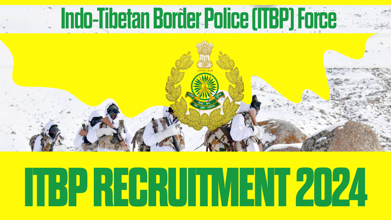 ITBP RECRUITMENT 2024