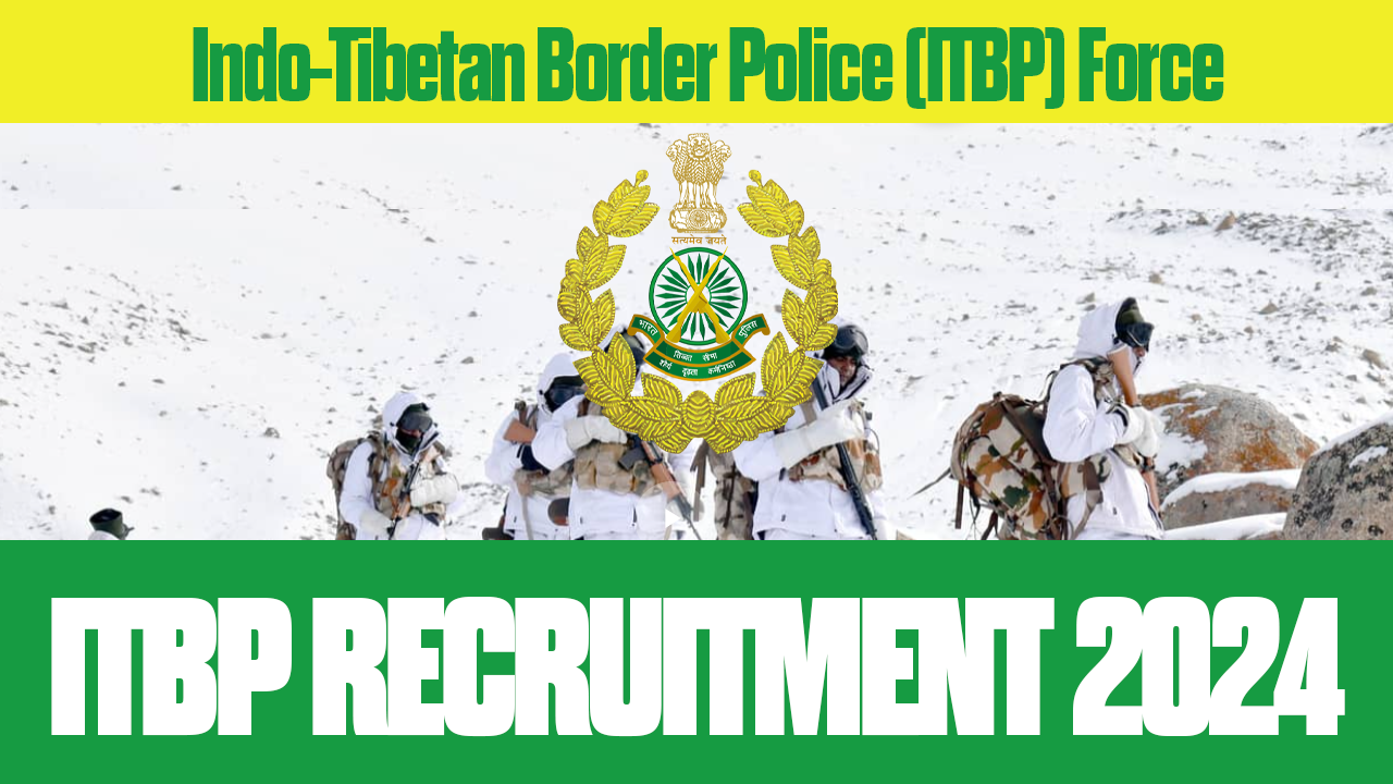 ITBP RECRUITMENT 2024